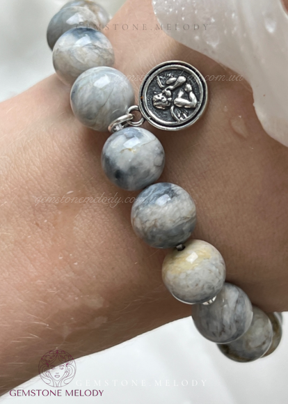 Браслет з рідкісним петерситом (на повтор привезеться)