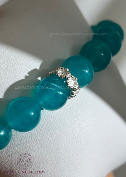 Браслет з амазонітом