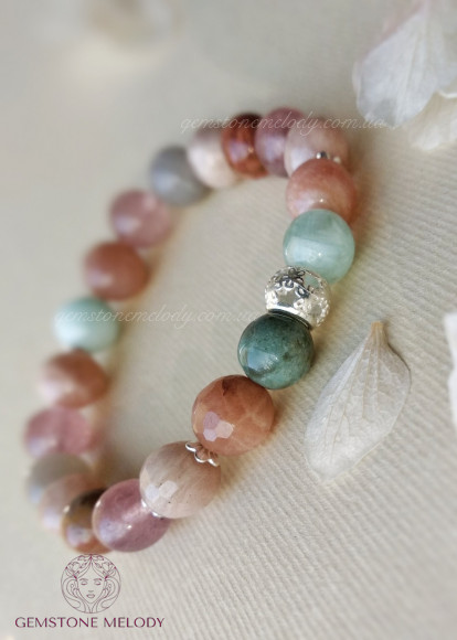 Браслет микс камней