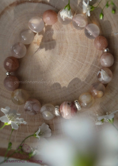 Браслет з агату