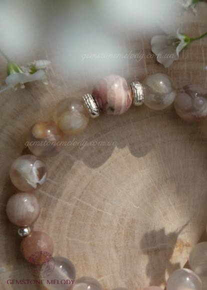 Браслет з агату