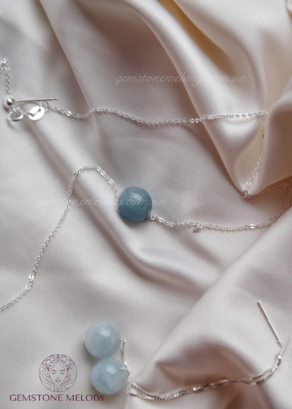 Подвеска с натуральным камнем "Классика"  h1007