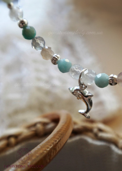 Колье из натуральных камней 