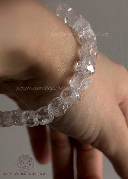 Браслет з гірського кришталю, кварцу