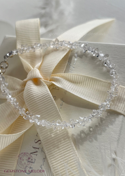 Браслет з гірським кришталем