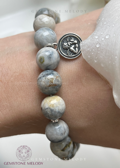 Браслет з рідкісним петерситом (на повтор привезеться)