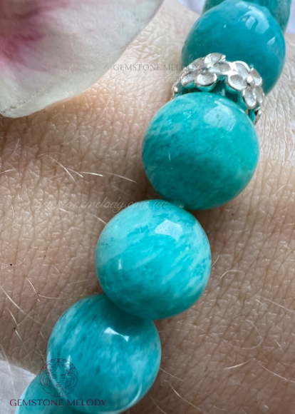 Браслет з амазонітом