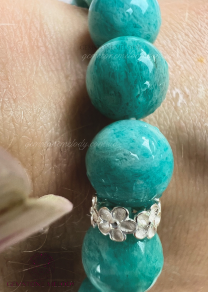 Браслет з амазонітом