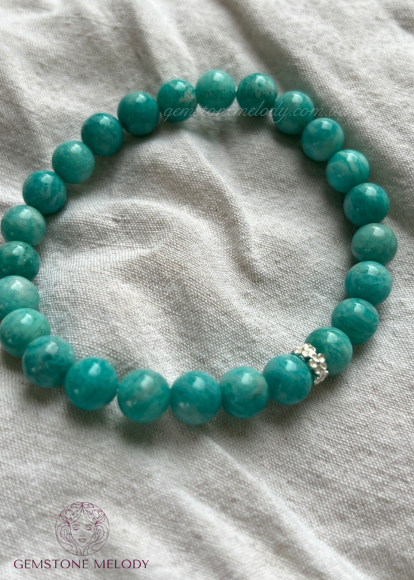 Браслет з амазонітом