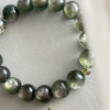 Браслет з зеленим лепідолітом