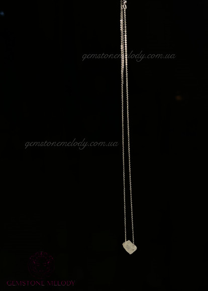 Ланцюжок зі срібла, з натуральним каменем