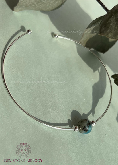 Мінімалістичний браслет, браслет дугою з будь-яким камінчиком