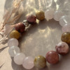 Браслет з міксу каменів