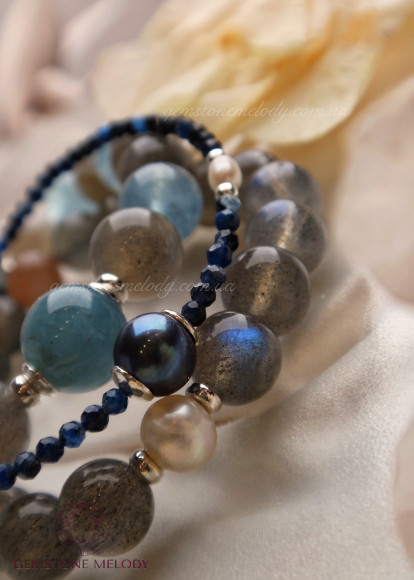 Браслет з кіаніту