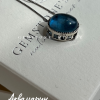 Підвіска з аквамарином 
