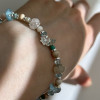 Браслет з міксу натуральних каменів 