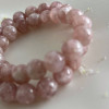 Браслет з рідкісним рожевим лепідолітом