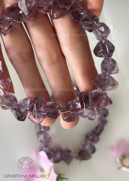 Браслет з аметистом