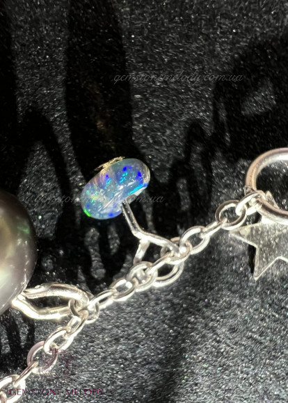 Сережки асиметричні з натуральних каменів