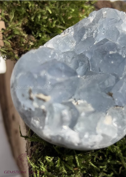 Целестин , друза мінералу