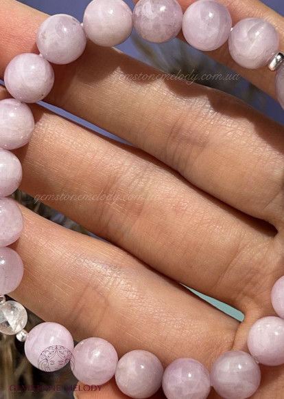 Браслет з кунцитом