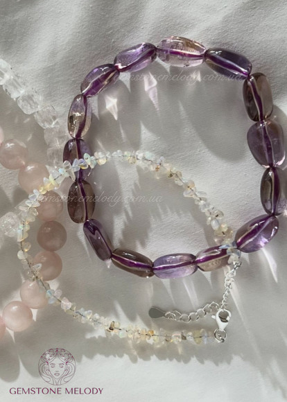 Браслет з аметрином