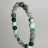 Браслет з яшми, опала, апатита, пумпелііта