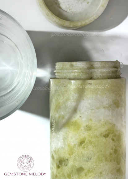 Термос із нефрита, чайник із нефрита 