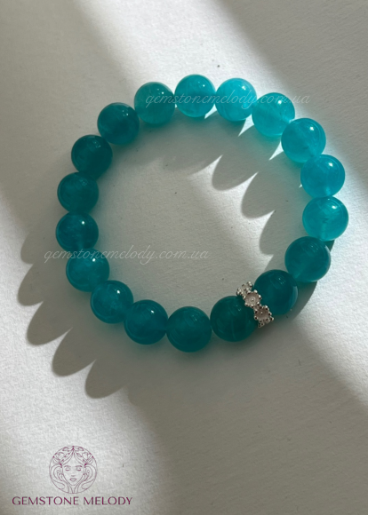 Браслет з амазонітом