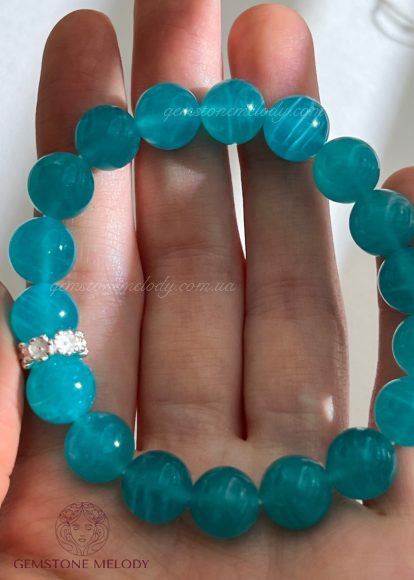 Браслет з амазонітом