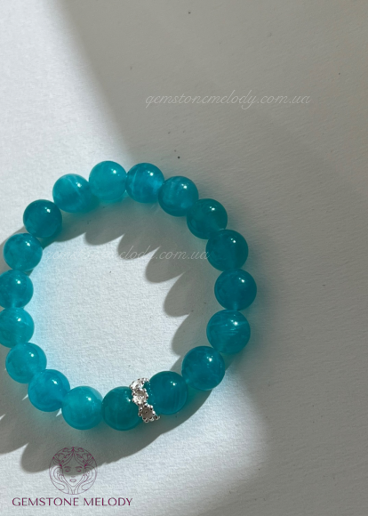 Браслет з амазонітом