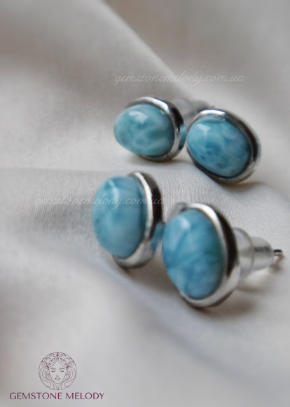 Сережки з ларимаром