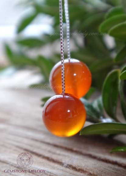 Сережки висячі зі срібла