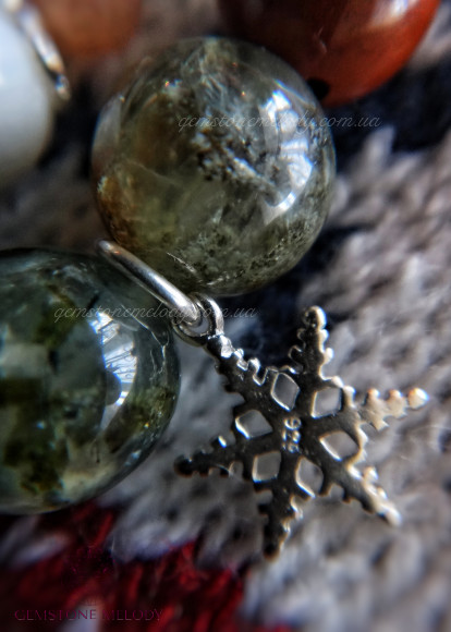 Набор браслетов "Рождественская красавица"